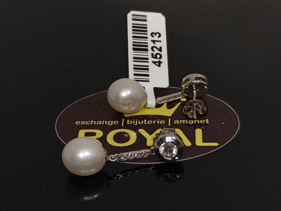 Bijuteria Royal: Cercei aur 14k/3.03 gr