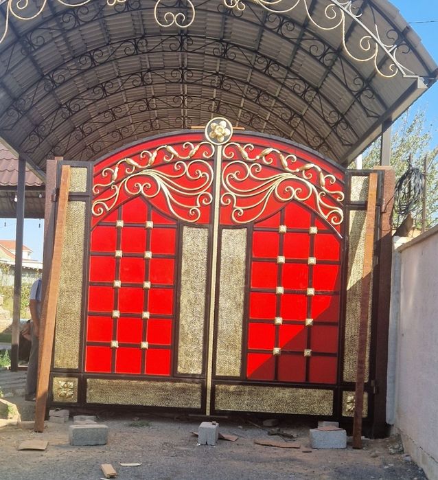 ПОКРАСКА Ворота. Решетки. Тапчаны