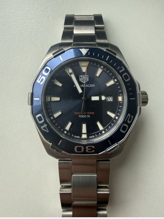 Tag heuer aquaracer quartz watch way101c ba0746