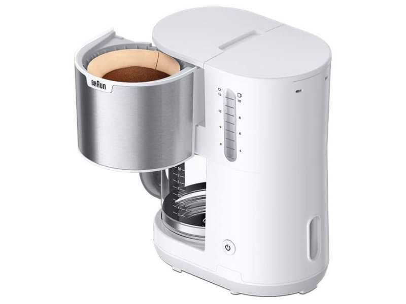 Кафемашина за Шварц Кафе Braun PurShine KF1500WH