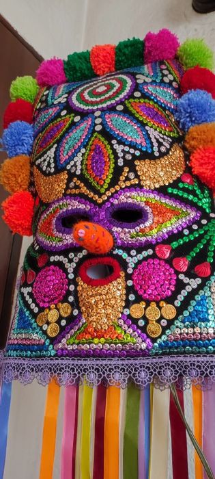 Кукерска маска , капашон, гугла, Сурва, кукери, Декорация, изгодно, пр