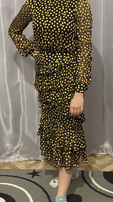 Новое шифоновое платье