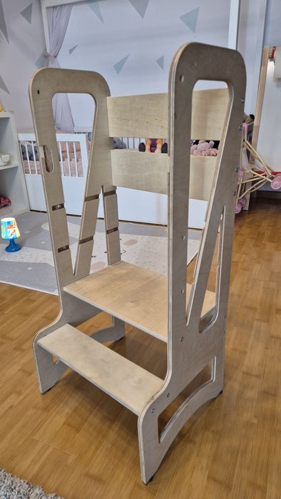 Scaun inaltator pentru copii, Lila Baby, Lemn