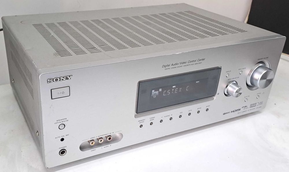 Sony STR K 890 HDMI AV Receiver 6.1 DTS-ES Dolby Digital EX Silver Amplificator