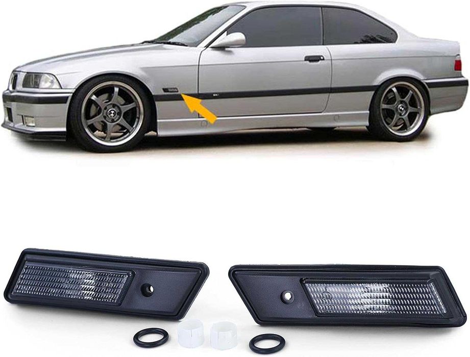 Semnalizari aripa BMW E36, E34, E32 fumuriu NOU