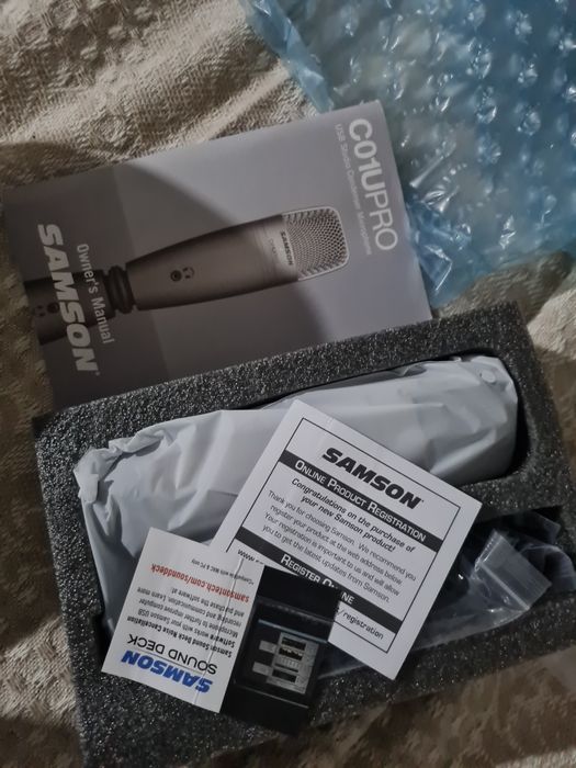 Конденсаторный микрофон Samson C01U Pro