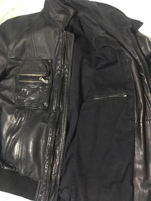 Кожаная куртка кожанка