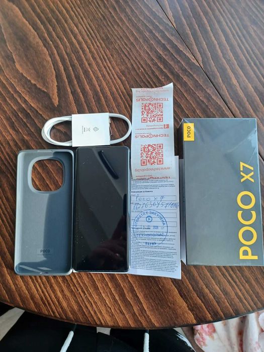 Чисто нов xiaomi poco x7