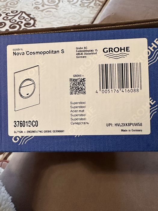 Grohe кнопка для унитаза Суперсталь
