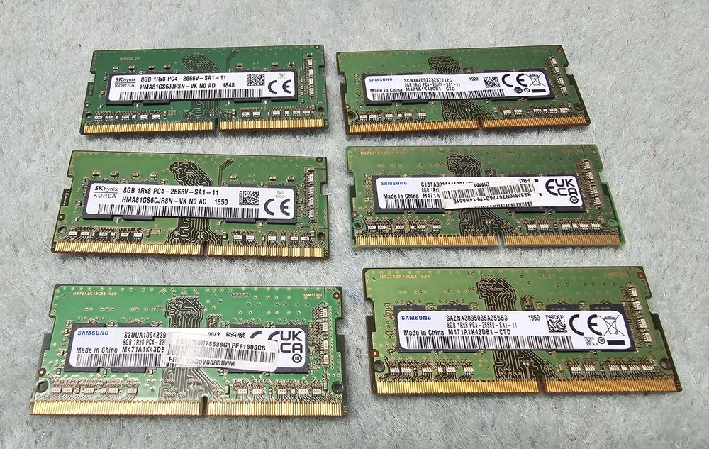 Memorie ram Samsung ddr4 8Gb