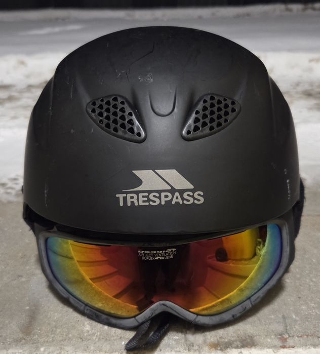 Casca schi/snowboard mărimea S, cu ochelari