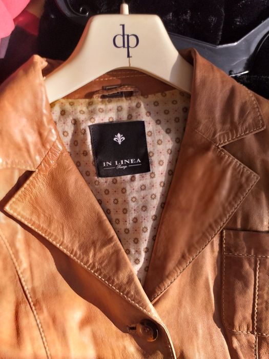 Sacou  piele dama ,pielea este foarte moale