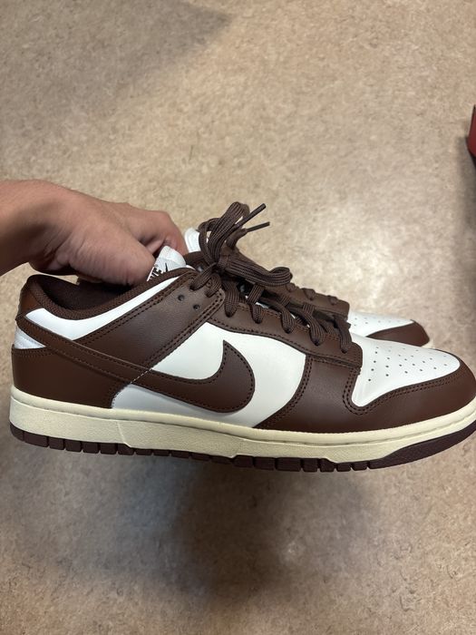 Nike dunk low коричневые
