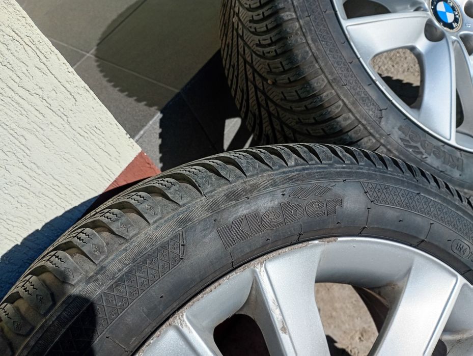 roti echipate cu anvelope de iarna jante aliaj Bmwseria3. r17