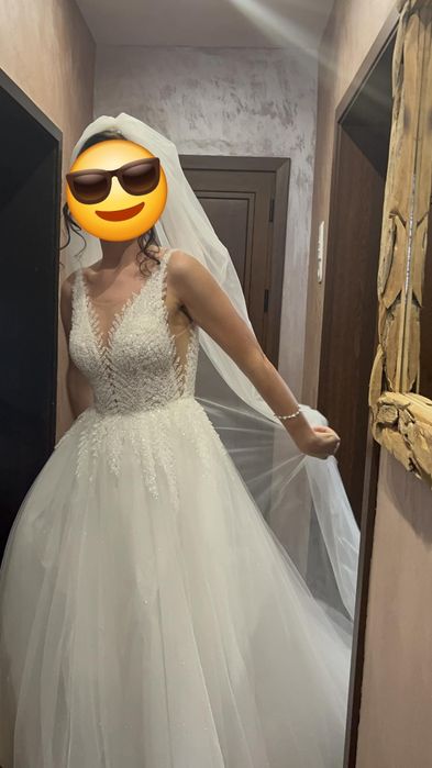 Сватбена рокля Марция