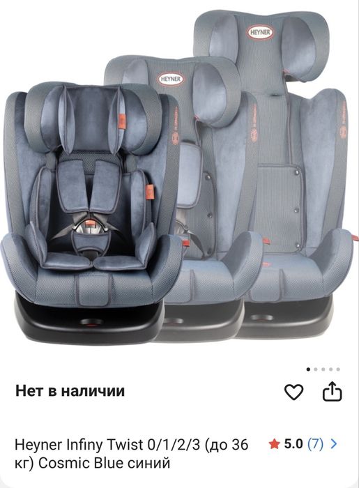 Автокресло Heyner Infiny Twist 0/1/2/3