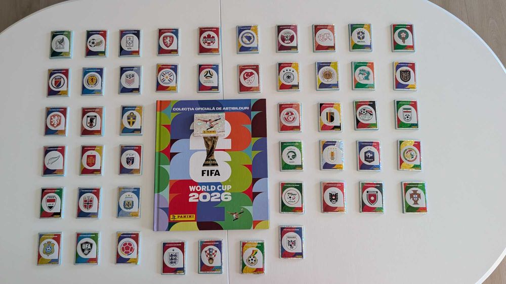 Colectie completa Panini World Cup 2026