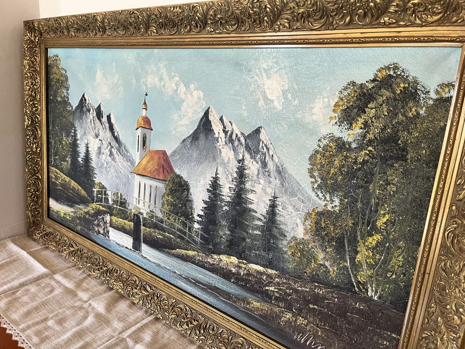 Стара маслена картина