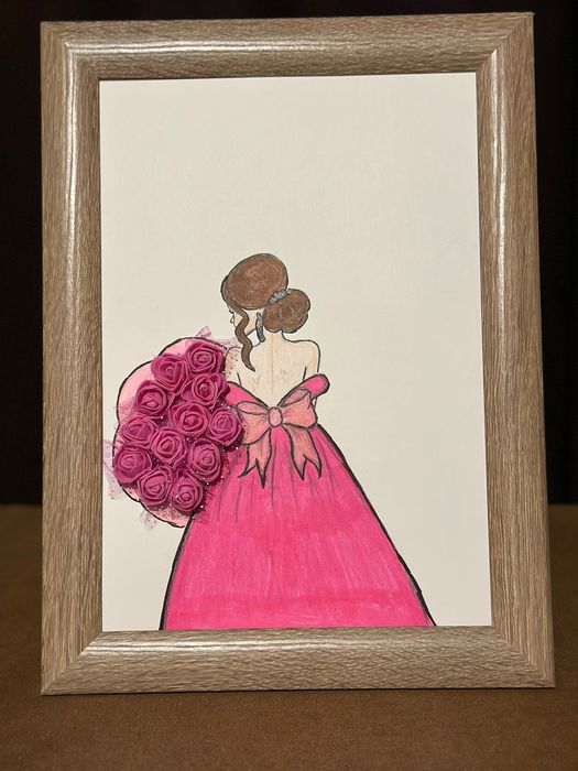 Картини “ Момичета с букети “