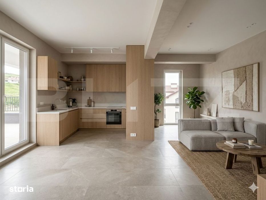 OPORTUNITATE | COMISION 0 | 2 Camere | Terasa 60 mp | Apartament cu CF