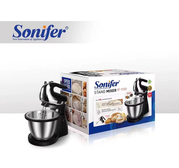 Доставка! Миксер Sonifer SF-7020  3 л