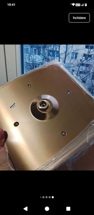 Pălărie 1  , para dus cu furtun ×2  bronz periat