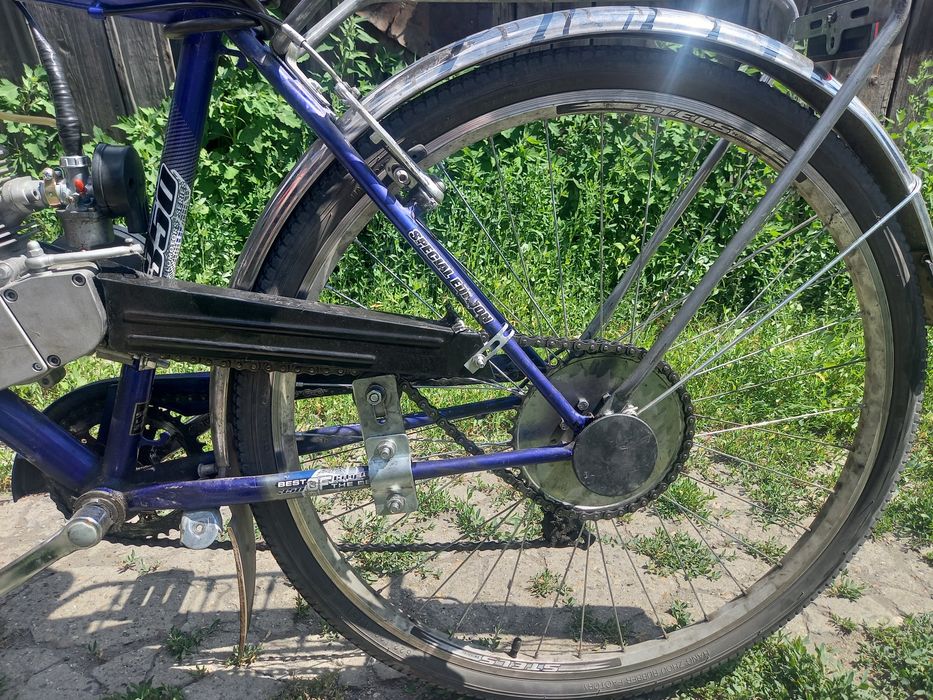 Велосипед взрослый с мотором