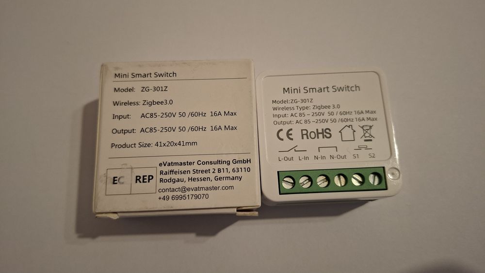 14 relee Zigbee Tuya