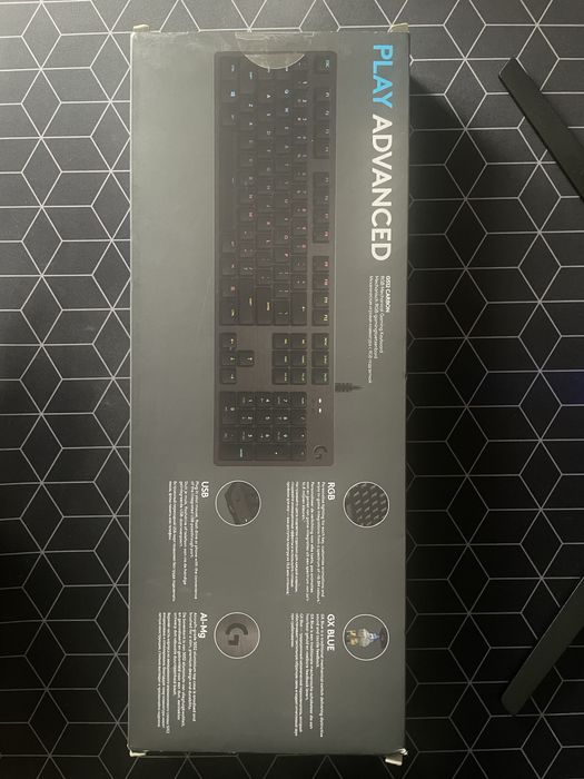 Tastatura Logitech G512 Carbon GX Blue Clicky
