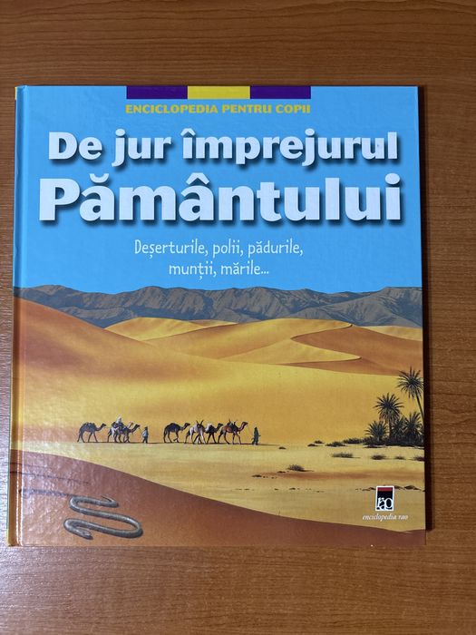 Lot 4 Cărți și Enciclopedii Ilustrate Copii (National Geographic, RAO)