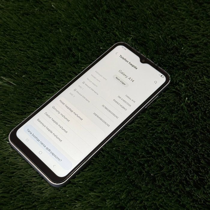 Samsung A14 sotiladi dastavka bor