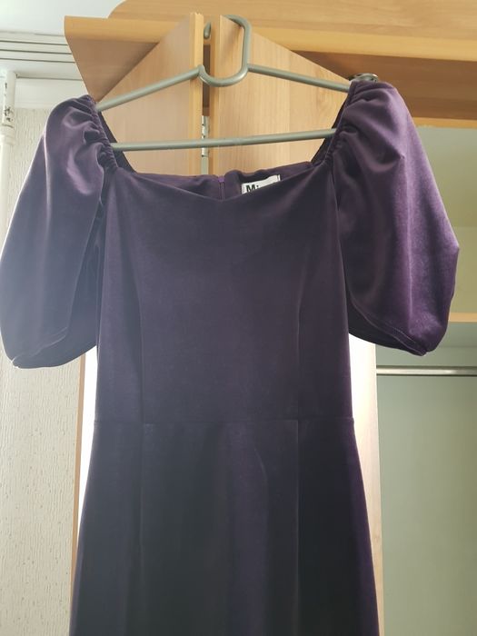 платье вечернее фиолетовое