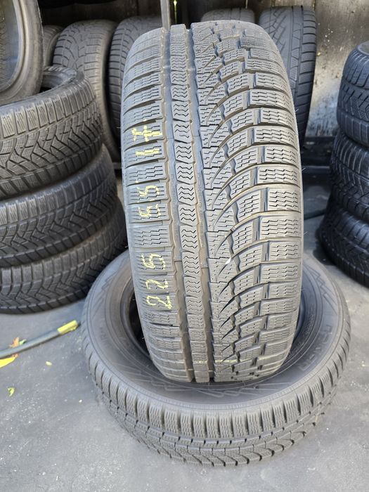 2 anvelope iarnă Nokian 225/55/17 -7.5 mm