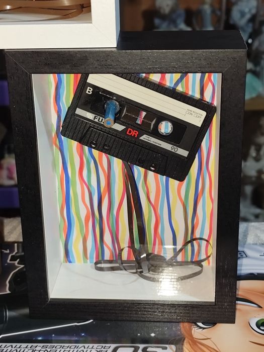 Рамка тип диорами аудио касети