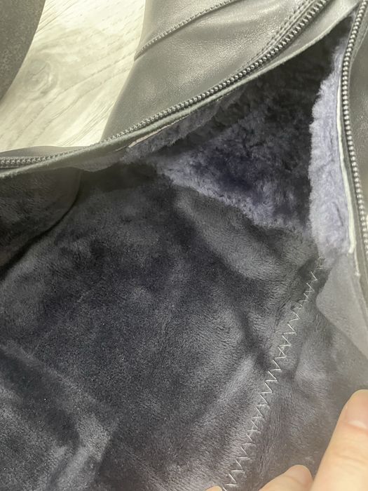 Кожаные сапоги Баскони