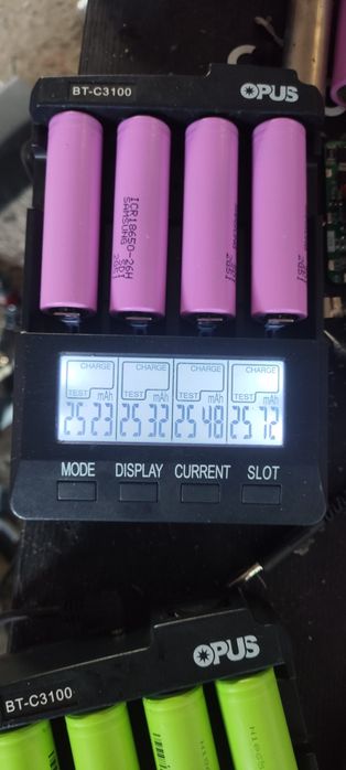 Celule Li Ion 18650 samsung 26h, 26f, 29e bak