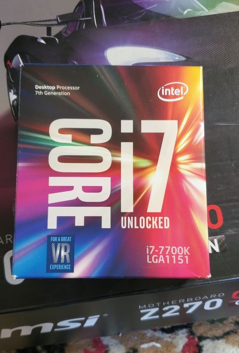 Процессор Intel core i7 7700kв