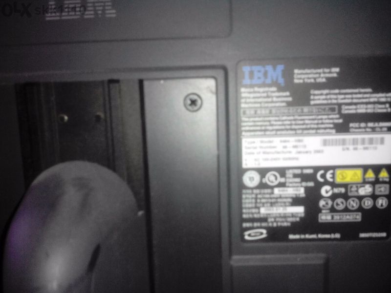 Монитор IBM Thinkvision T860 18" LCD