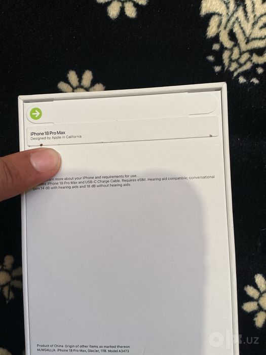 Iphone 18 pro max 1tb