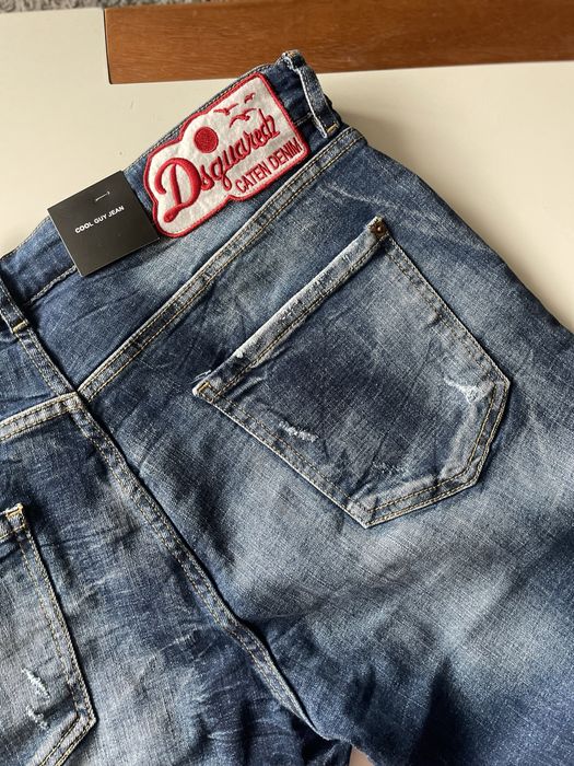 Мъжки дънки в син цвят