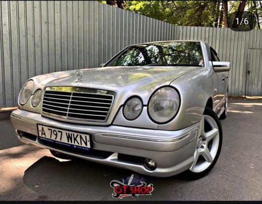 Мерс 124 w140,w190,w210 бампер в круг накладки тюнинг мерс 220 , w211