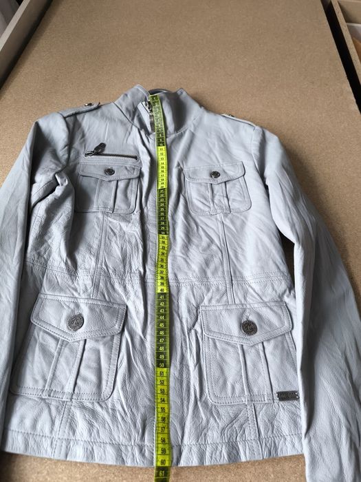 Geaca piele naturala One green elephant M