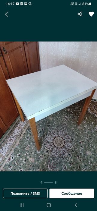 Продам прочный стол раскладной