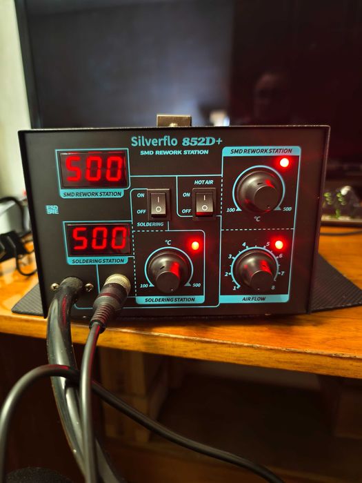 Паяльная станция Silverflo 852D+