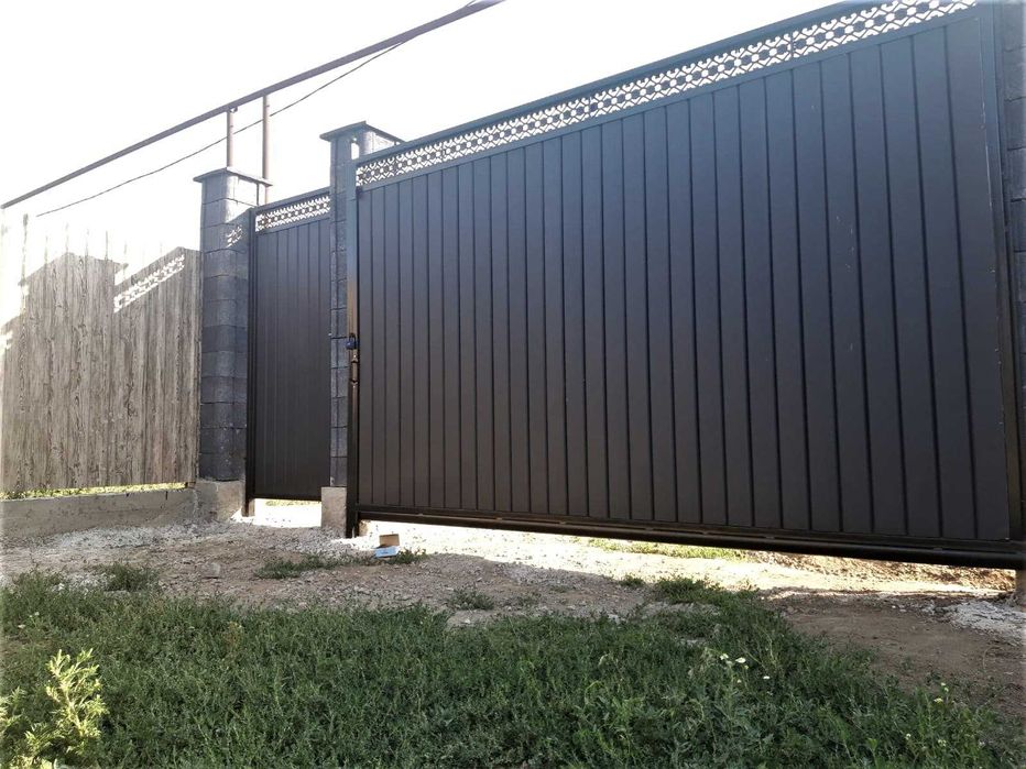 Откатные ворота под ключ, от 4 рабочих дней, от 690 тысяч