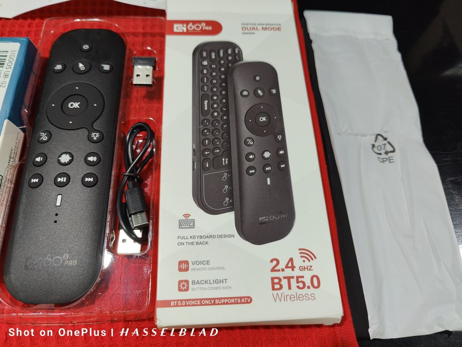 Универсално дистанционно въздушна мишка(air mause)voicecontrol Bluetoo