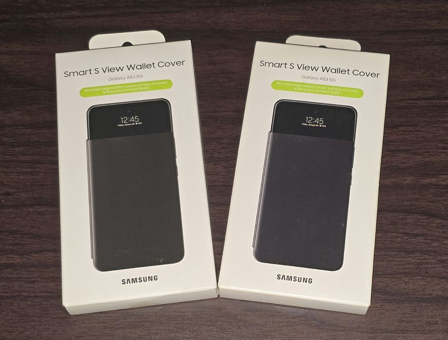 Husa flip smart activa originala Samsung Smart S View Wallet Cover A53