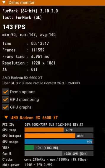 Sapphire NITRO+ Radeon RX 6600 XT 8GB Отличное состояние /Без ремонтов