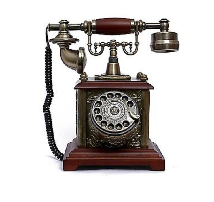 Президентский падарок Антикварный телефон-граммофон  роскошный вид