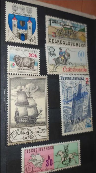 Марки коллекционные, альбом